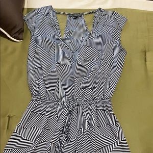 Black and white dress